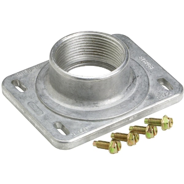 Eaton Conduit Fitting Conduit Hub, 1.5 in, Aluminum RH150P - main